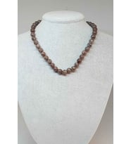 Jasper Taşı Kolye 8mm (8176) (Klipsli)
