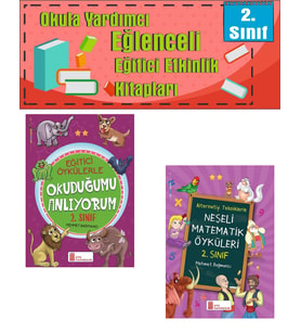 Ata 2.Sınıf Okula Yardımcı Eğitici Öykülerle Okuduğumu Anlıyorum- Neşeli Matematik Öyküleri