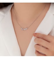 Gümüş Habibi Kolye 925 Ayar (Karışık)