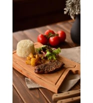 Bambum Chopper - Kesme & Steak Tahtası
