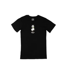 Küçük Panda Siyah Tişört