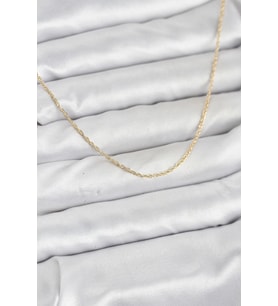 Mey İthalat® CM 14K Renk Burgu Model 60 cm Kadın Kolye