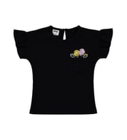 Civil Baby Çiçek Cep 6-18 Ay Tişört - Ekru