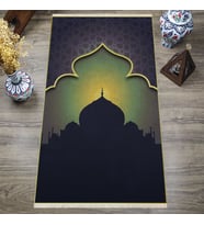 Dijital Baskılı, Yıkanabilir, Yumuşak Dokulu Çocuk ve Yetişkin SECCADE 65x115 cm  S-DOT-SN-011