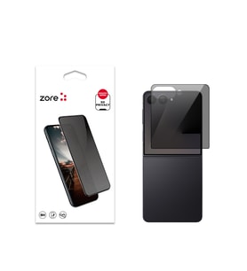 Samsung Galaxy Z Flip 7 Uyumlu Zore New 5D Privacy Temperli Ekran Koruyucu