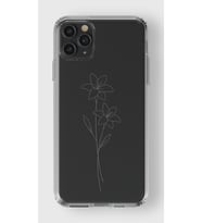 Iphone 11 Pro Max Uyumlu Baskılı Yumuşak Silikon Şeffaf Telefon Kılıfı