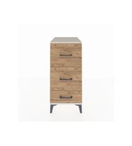 Kronos Komodin 3 Çekmeceli 44x59x96 Aytaşı-Çam