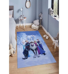 Dijital Baskılı Kaymaz Taban Yıkanabilir Kolay Temizlenir Modern Çocuk Odası Halısı NDÇ-HP-773 (Çok Renkli)