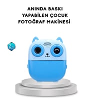 Mey İthalat® 48Mp Termal Baskılı Çocuk Dijital Kamera 1080P Video 2.4'' Ekran 6X Zoom