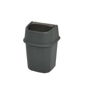 Şık Antrasit Çöp Kovası, 22 Litre, Dayanıklı ve Kullanışlı Tasarım