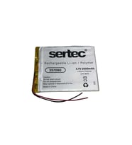 Sertec 357090 3.7v 2500 Mah Li-polymer Pil (devreli/1.5a)