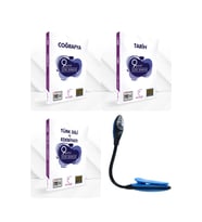 Karekök Yayıncılık Karekök Yay. 9 Sınıf Kazandıran Sözel Dersler Soru Bankası Süper Set + Kitap Okuma Işığı Hediye (Çok Renkli)