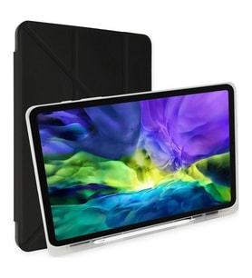 Samsung Galaxy P610 Tab S6 Lite 10.4 Kılıf Kalemlikli Mars Tablet Kılıfı - Siyah