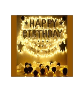 Çıtıpıtıstore Led Işıklı Lüks Doğum Günü Balon Konsepti