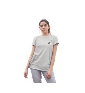 Mickey-Mouse-gri-unisex-t-shirt