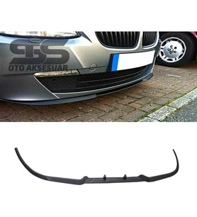 Bmw Z4 E86 Cupra R Uyumlu Ön Lip Mat Siyah Ön Tampon Lip