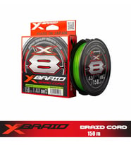 YGK X035 BRAID CORD PE X8 150M 3.6KG 0.09MM FLUO GREEN AJI LRF İP MİSİNA