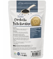 Natural Organik Çörekotlu Tuzlu Kurabiye 150gr