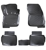 Ford Mondeo 2014 Sonrası Araca Özel 3D Havuzlu Paspas (Siyah)