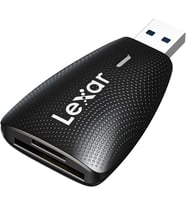 Lexar Çoklu Kart 2'Si 1 Arada Usb 3.1 Okuyucu, Uhs-I Uhs-Ii Sd/Micro Sd Kart Için 312 Mb/Sn'Ye Kadar