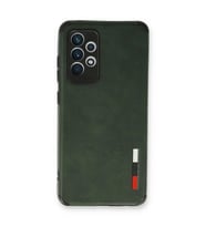Samsung Galaxy A73 5g Kılıf Loop Deri Silikon - Yeşil