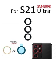 Samsung Galaxy S21 ULTRA Arka Kamera Camı Lens Yapışkanlı