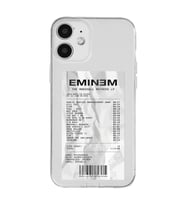 Iphone 12 Uyumlu Eminem Tasarımlı Şeffaf Telefon Kılıfı