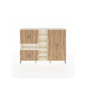 Arges Dolap 13 Raflı 6 Kapaklı 220x30x163 Aytaşı-Çam/Aytaşı