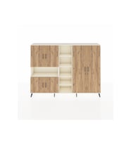 Arges Dolap 13 Raflı 6 Kapaklı 220x30x163 Aytaşı-Çam/Aytaşı