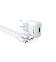 Syrox J28 2.0A 1mt Kablolu Type-C Şarj Cihazı - Beyaz