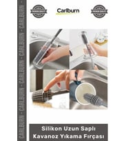 #Fırça 360 Derece Bebek Süt Şişesi Temizleyici Dar Bardak Silikon Uzun Saplı Kavanoz Yıkama Fırçası