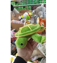 Oyuncak Peluş Sevimli Yeşil Kaplumbağa Caretta 22 cm