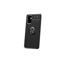 Samsung Galaxy A32 4G Uyumlu Kılıf Zore Ravel Silikon Kapak (Siyah)
