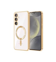 Newface Samsung Galaxy S23 Plus Kılıf Kross Magneticsafe Kapak - Gold