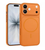 ?Phone 16 ile Uyumlu 17 Pro G�r�n�ml� Magsafe Destekli Kablosuz ?arj �zellikli Kamera Lens Korumal? ??k Metal G�r�n�ml� Telefon K?l?f?