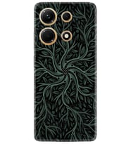 Infınix Note 30 Kılıf Silikon Desen Özel Seri Sarmaşıklar 1675