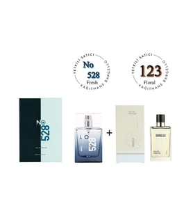 No: 528 + 123 Erkek / Kadın Parfüm Edp  Fresh / Floral - Mnms528123 (Standart)