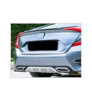 Honda Civic Krom Alt Bagaj Çıtası 2016> Paslanmaz Çelik
