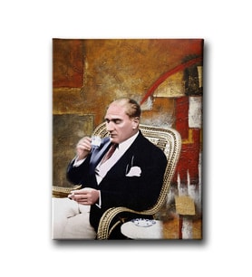 Atatürk Portresi Kanvas Tablo ATAD106