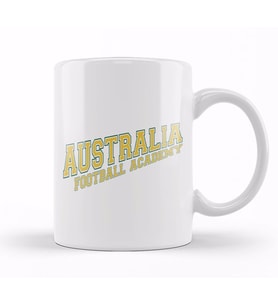 Australia Academy World Football Championship Kupa Bardak Porselen