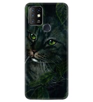 Infınıx Hot 10 Kılıf Resimli Silikon Kılıf Flowers Cat 1345