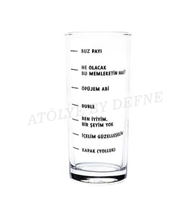Tekli Rakı Bardağı