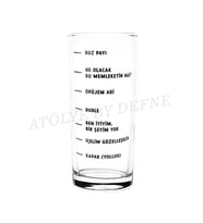 Tekli Rakı Bardağı