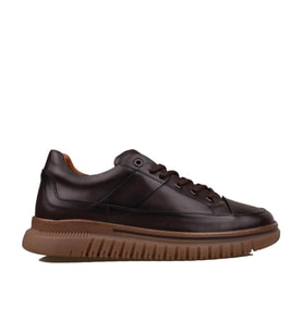 Slayka Kahverengi Charisma Leather Erkek Bağcıklı Casual Ayakkabı