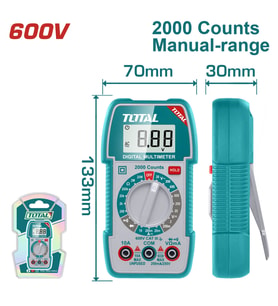 TOTAL DİJİTAL MULTİMETRE TMT5360011
