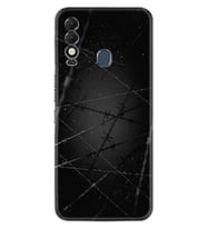 Spark 8T Kılıf Silikon Desen Özel Seri Dikenli Tel 1779