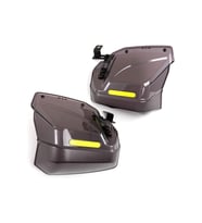 Motosiklet Rüzgar Koruma Siperlik Scooter,Cross,Vitesli ve Atv Mod Uygun Üniversal Reflektörlü Elcik