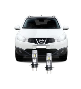 NISSAN QASHQAİ J10 LED KISA FAR AMPULÜ Mini Led 2'li Set H7