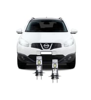 NISSAN QASHQAİ J10 LED KISA FAR AMPULÜ Mini Led 2'li Set H7