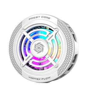 HADRON K56 Klipsli Telefon Soğutucu Fan RGB Beyaz